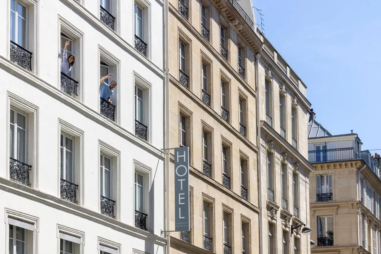 Hotel Madeleine Haussmann París Francia