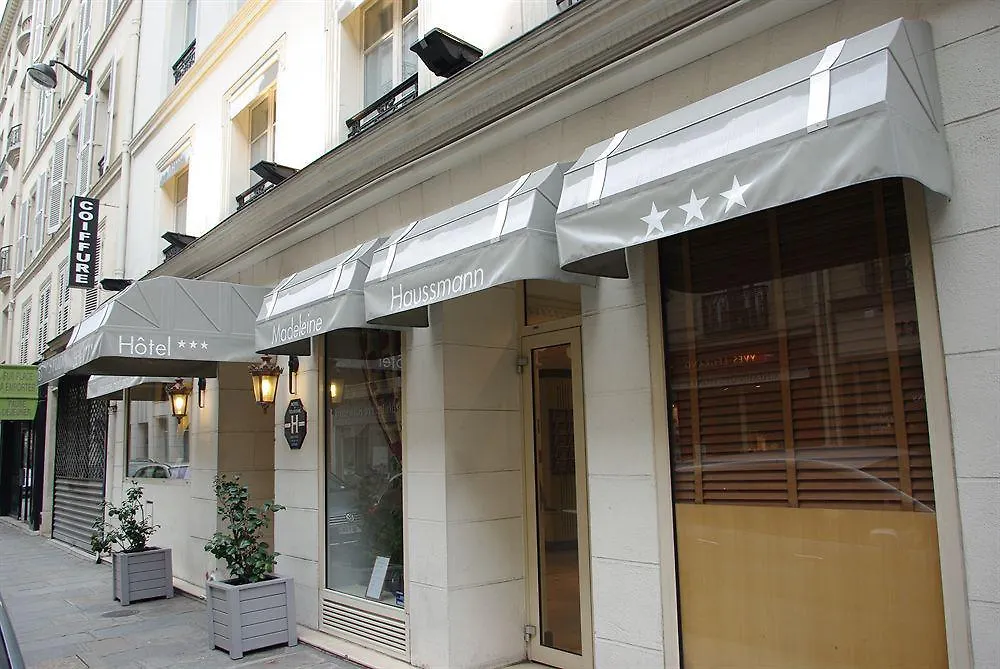 Hotel Madeleine Haussmann Paris