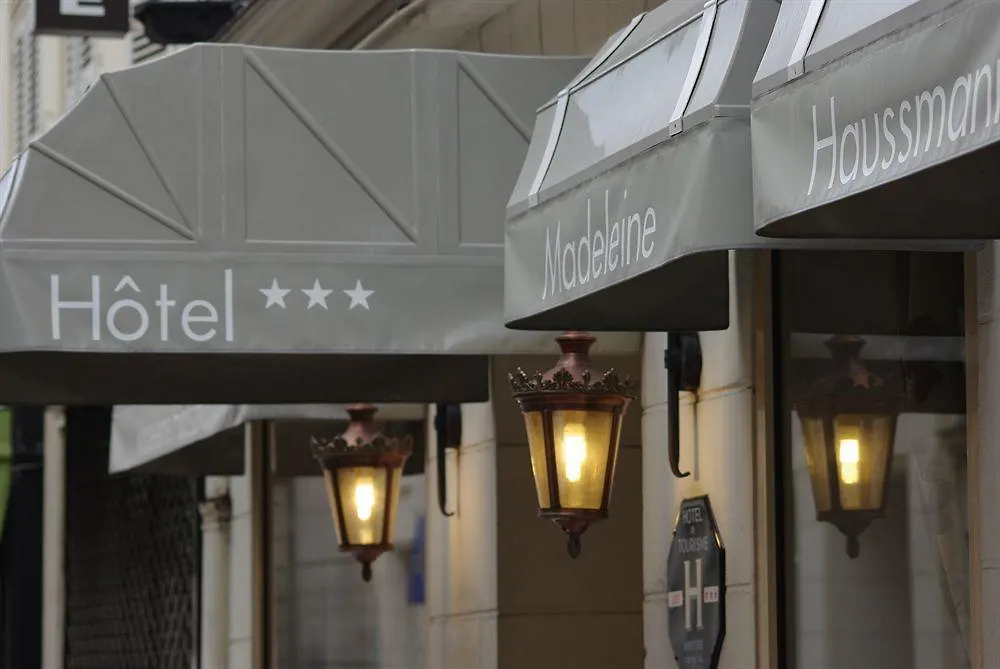 ***  Hotel Madeleine Haussmann Paris France